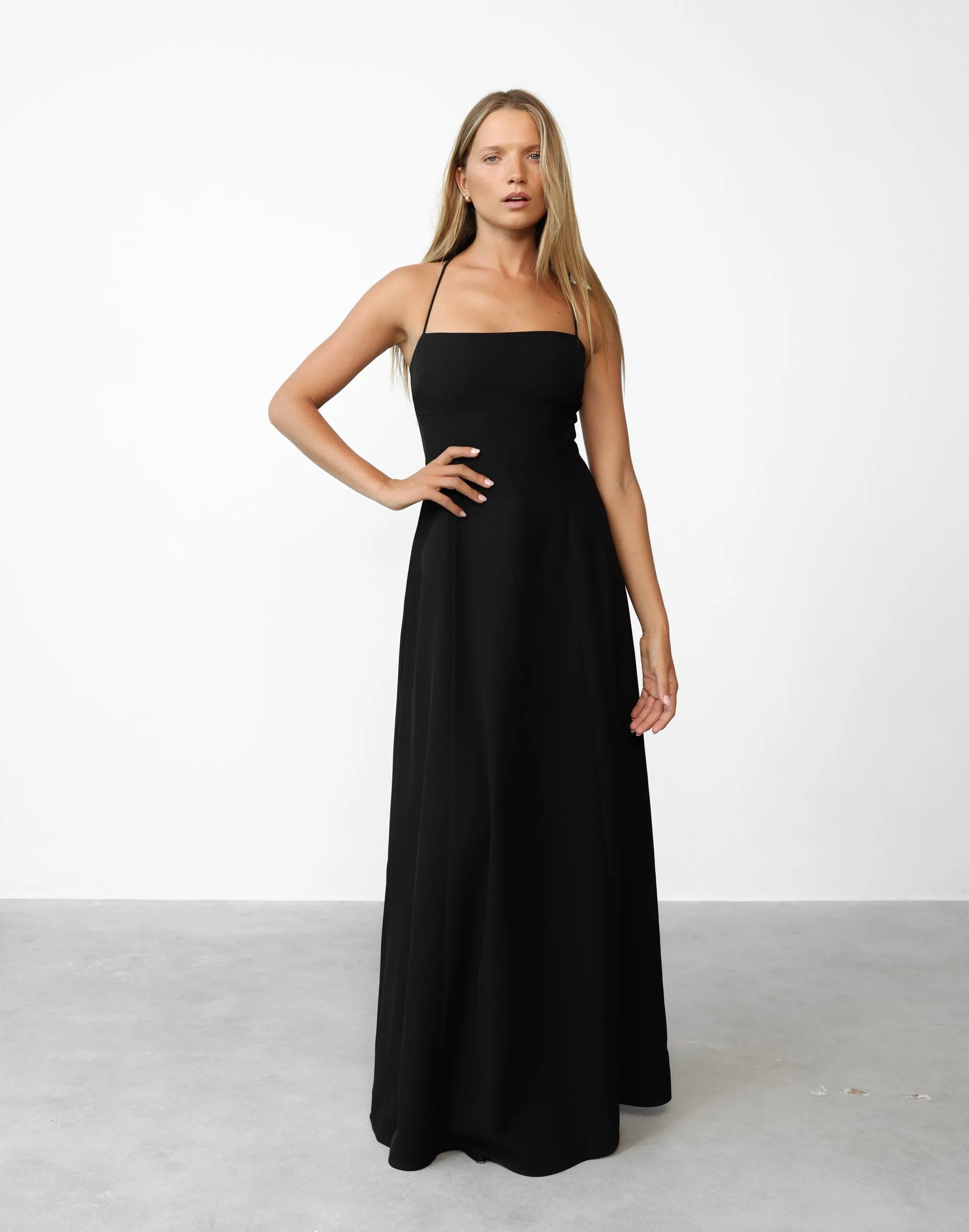 Mirielle Maxi Dress (Black)