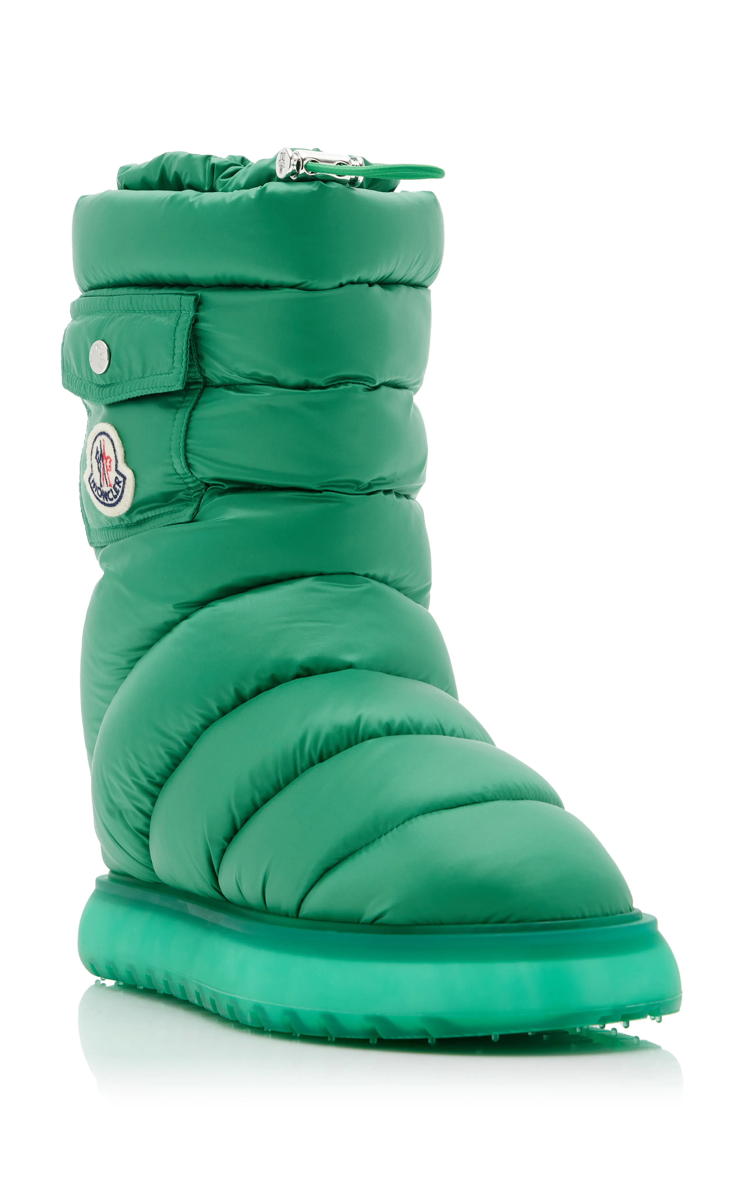 Moncler Gaia Mid-Length Down-Nylon Snow Boots