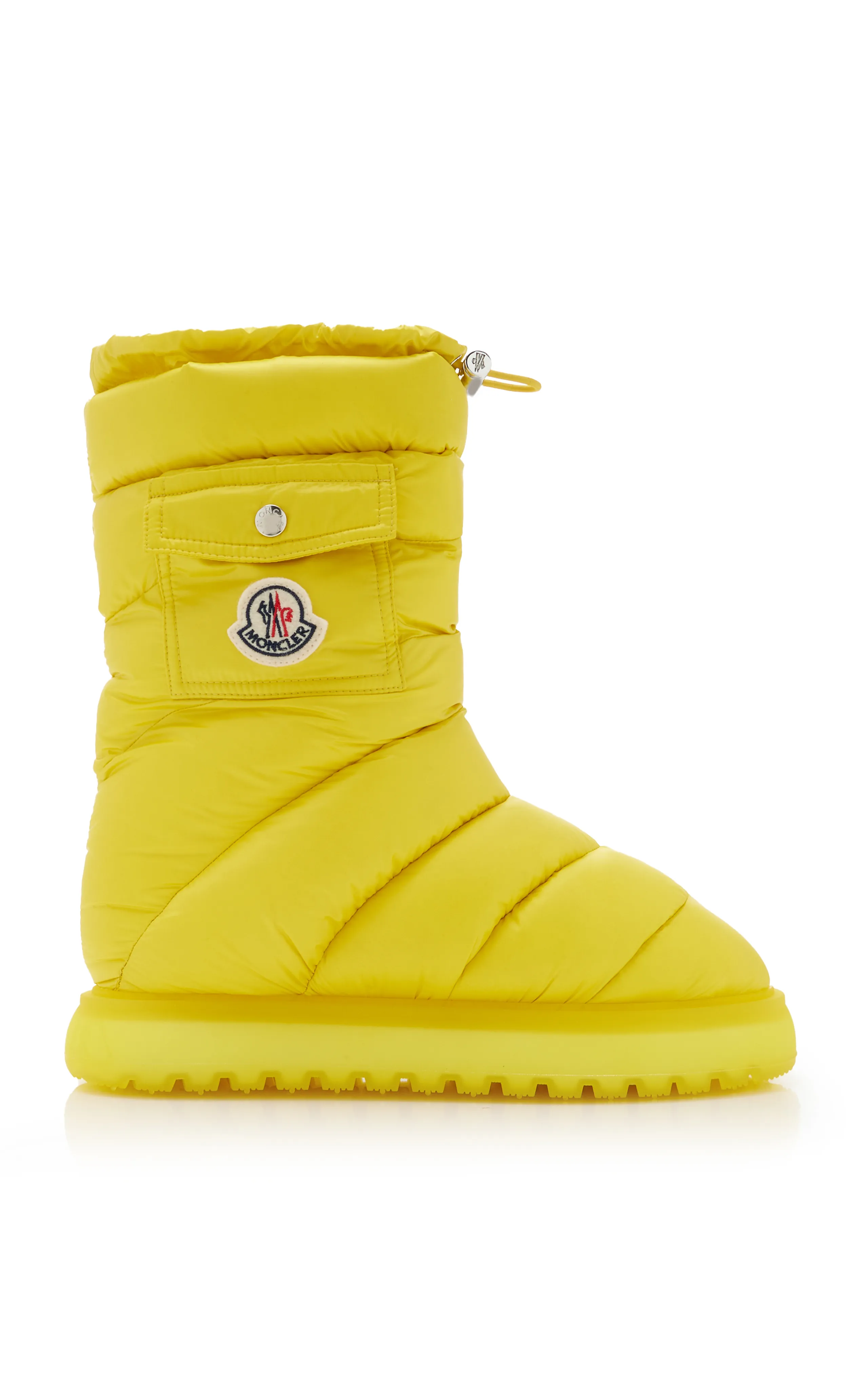 Moncler Gaia Mid-Length Down-Nylon Snow Boots