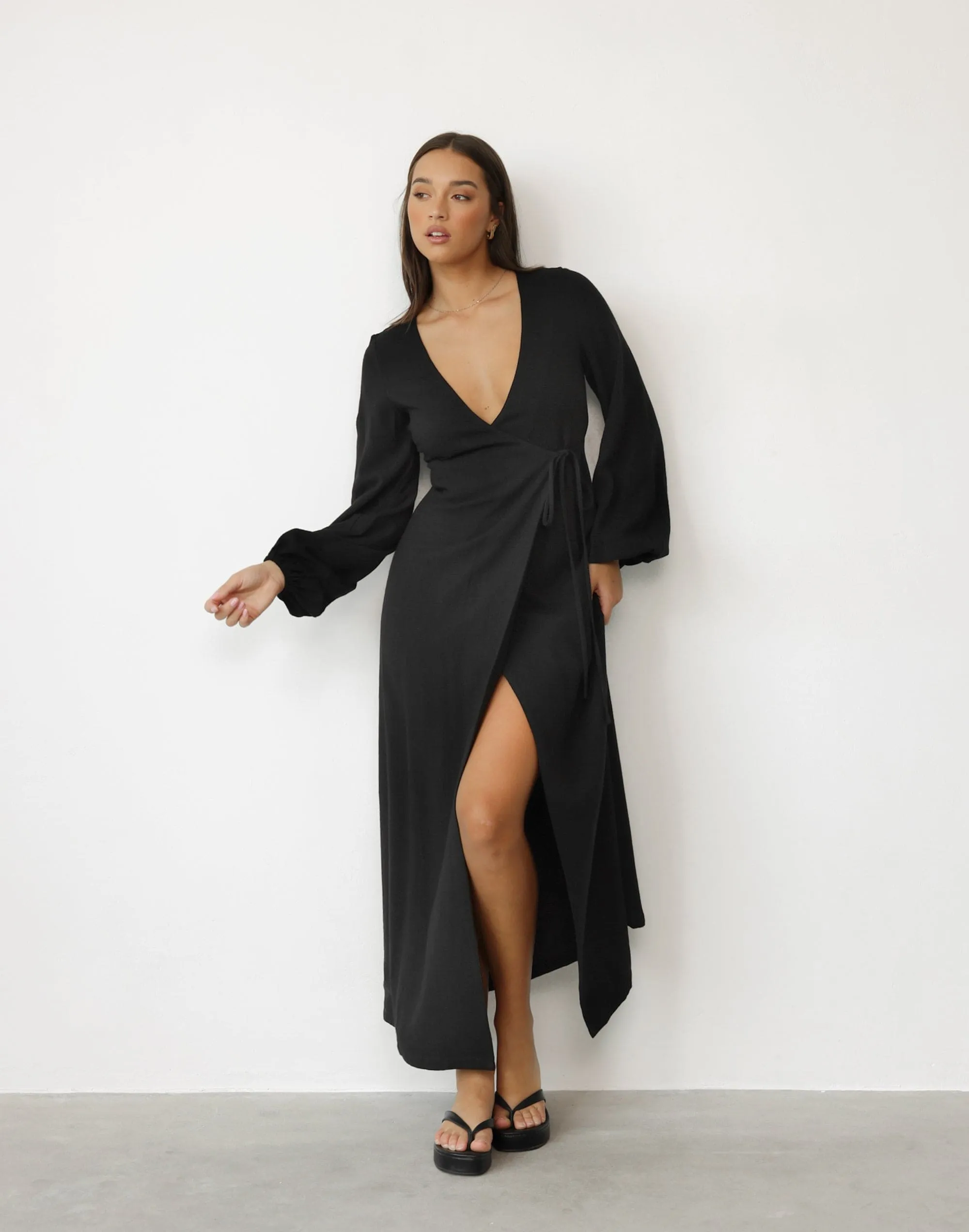 Mori Maxi Dress (Black)