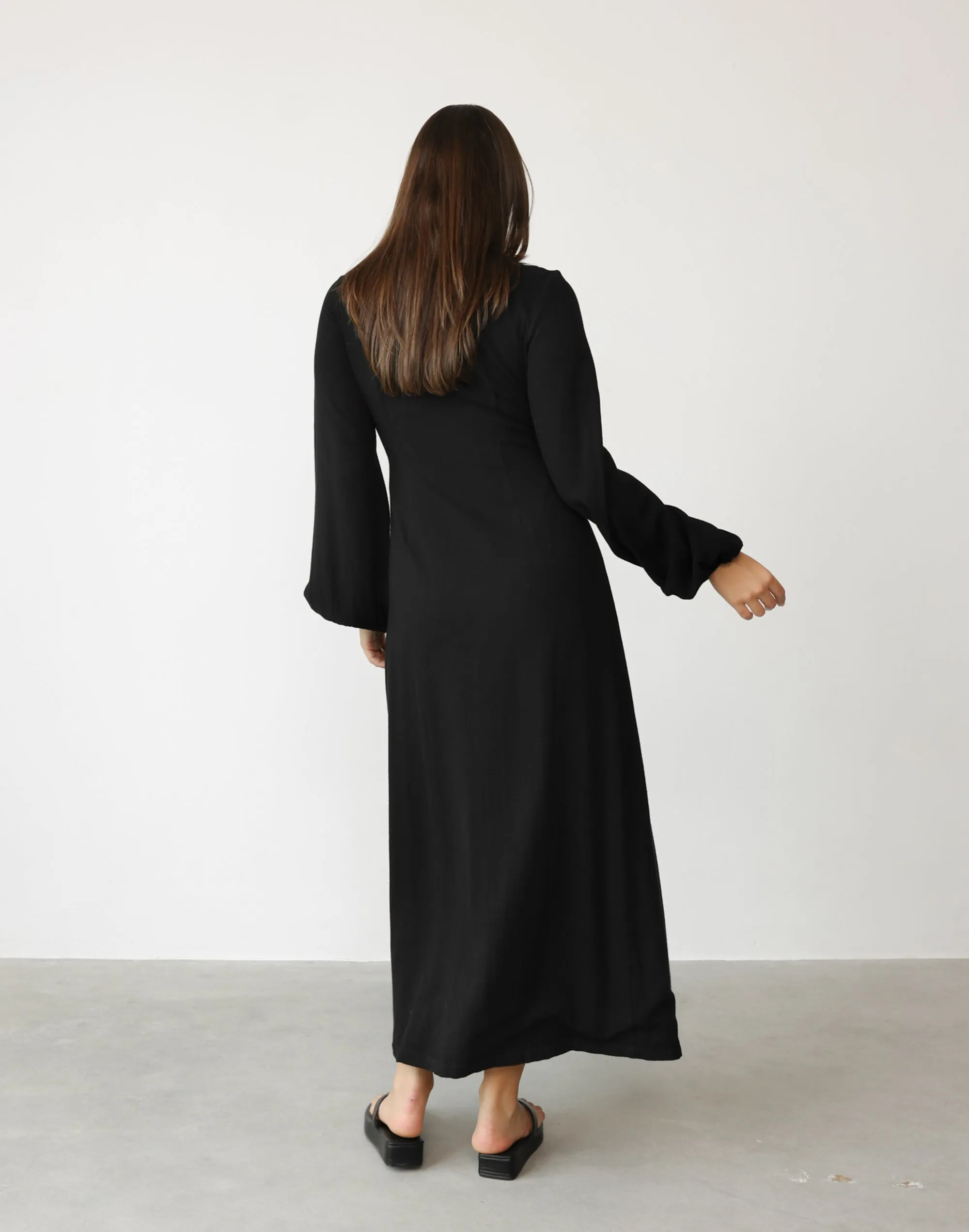 Mori Maxi Dress (Black)