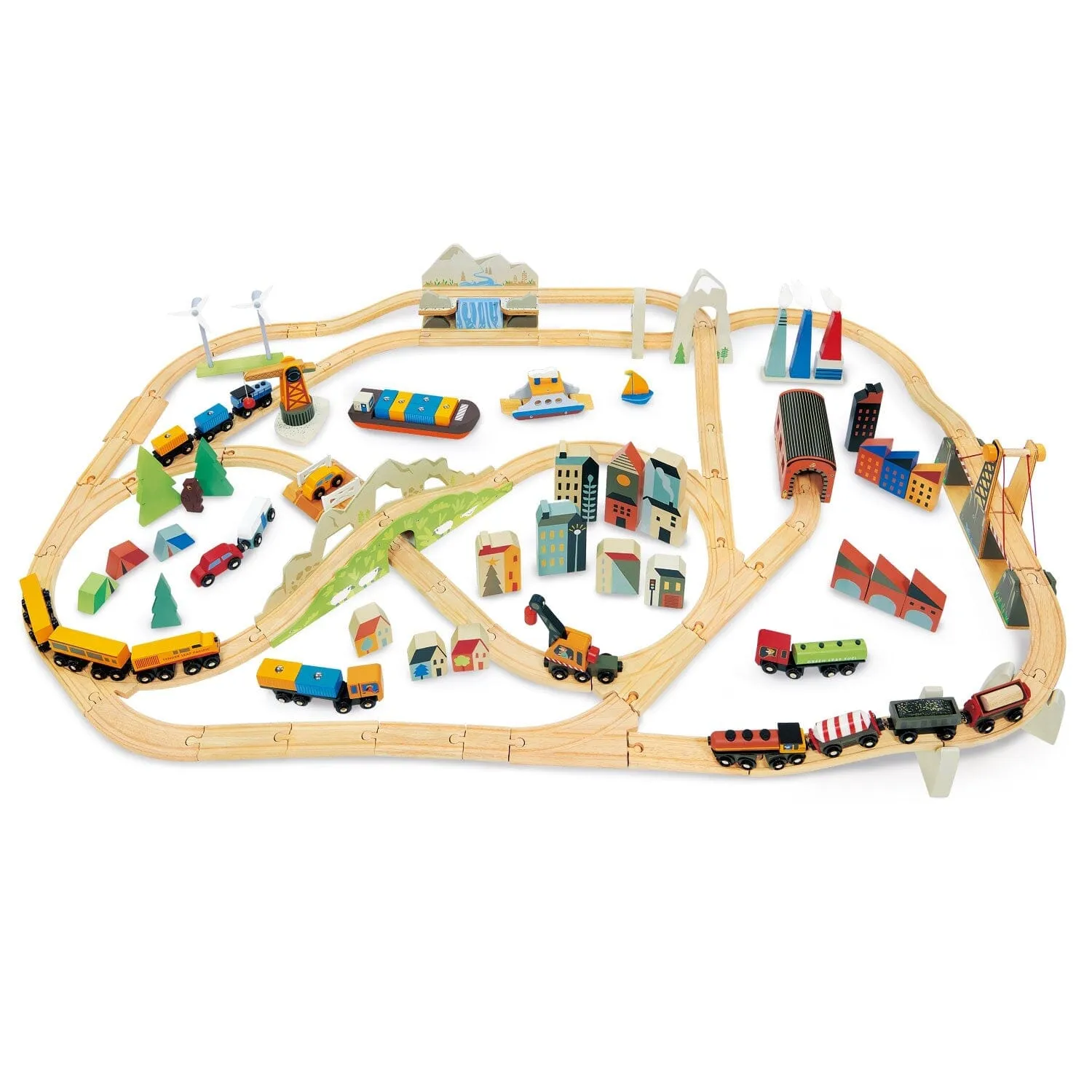 Mountain View Train set