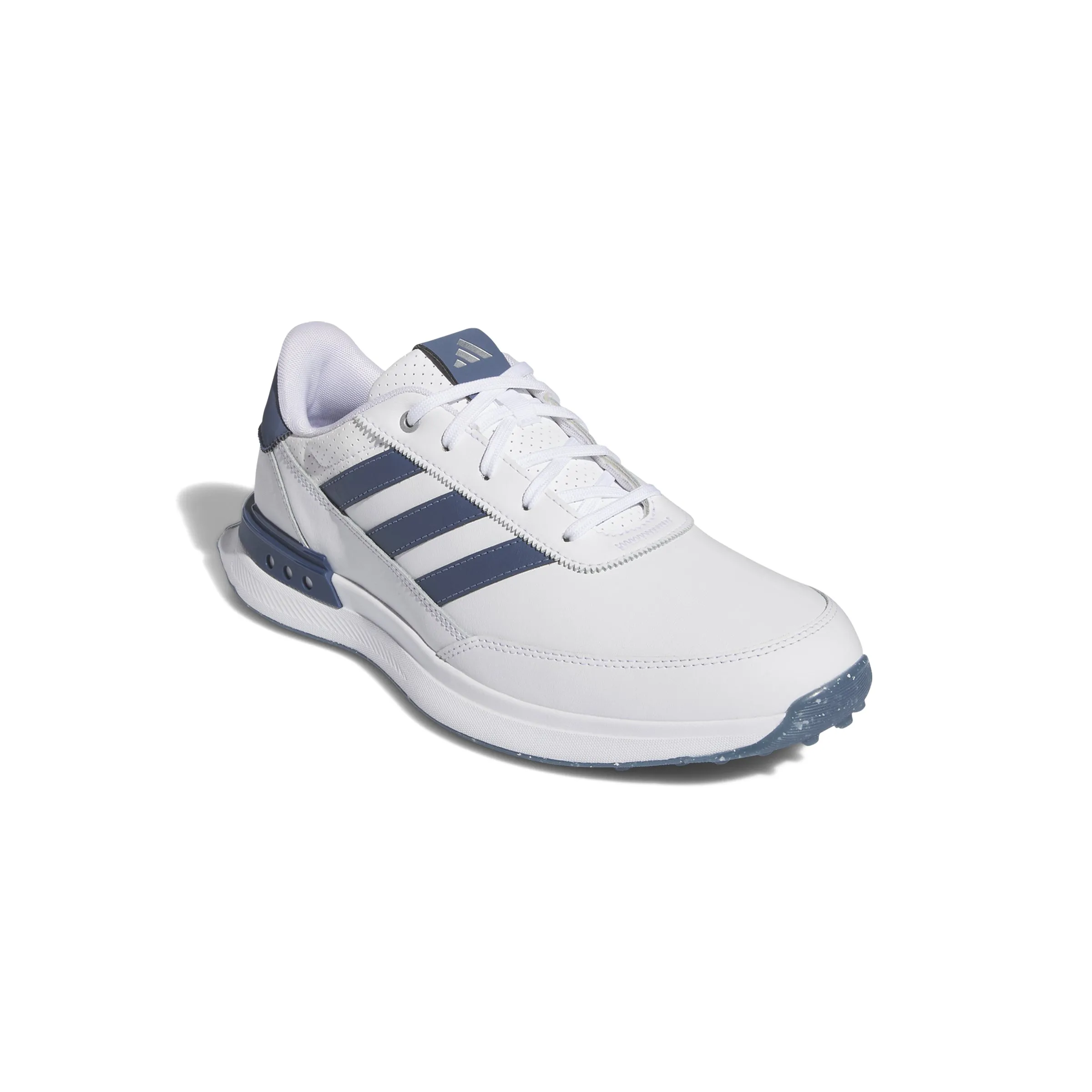 NEW adidas S2G Spikeless Leather 24 Golf Shoes - White/Collegiate Navy