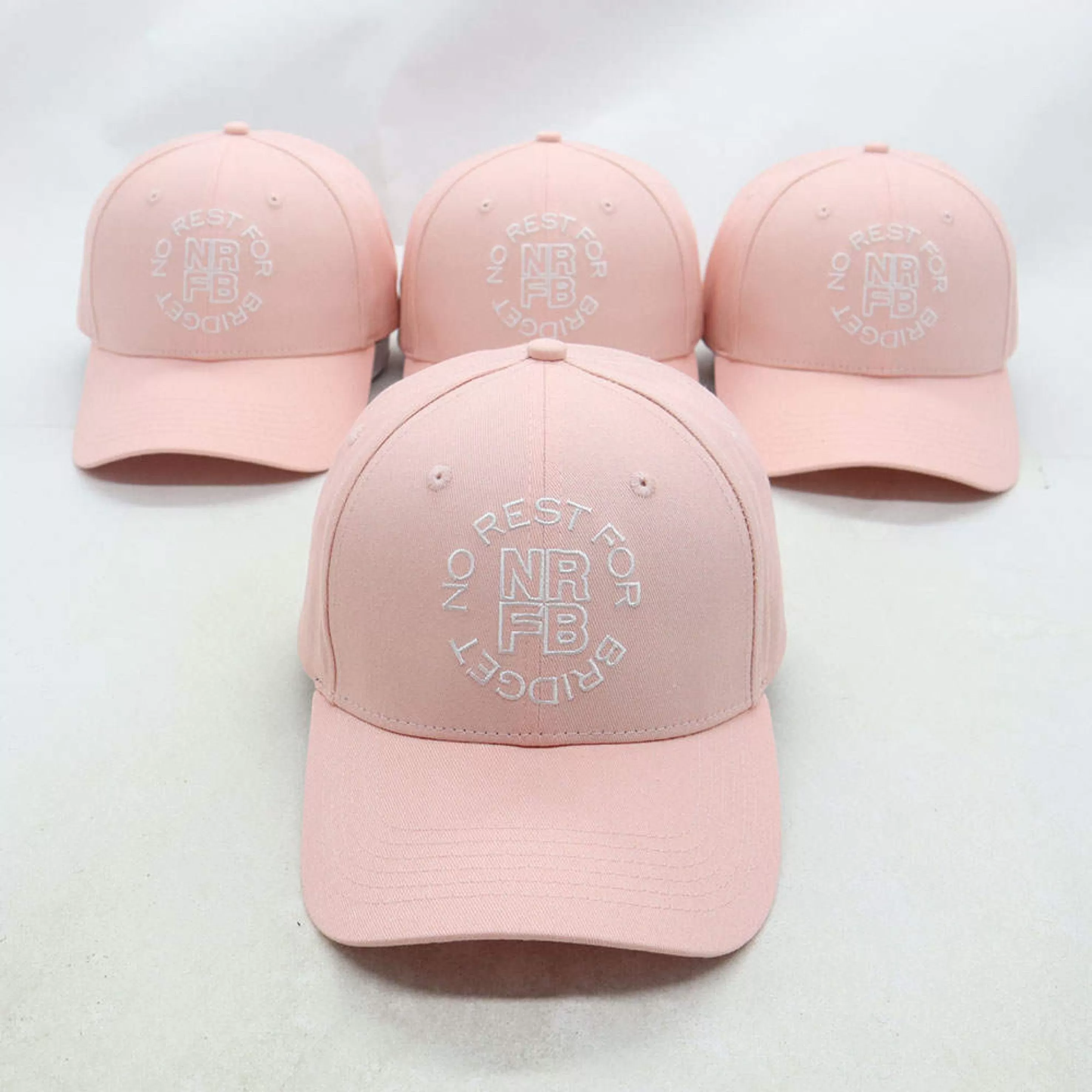 NRFB Limited Edition Baseball Cap in Pink