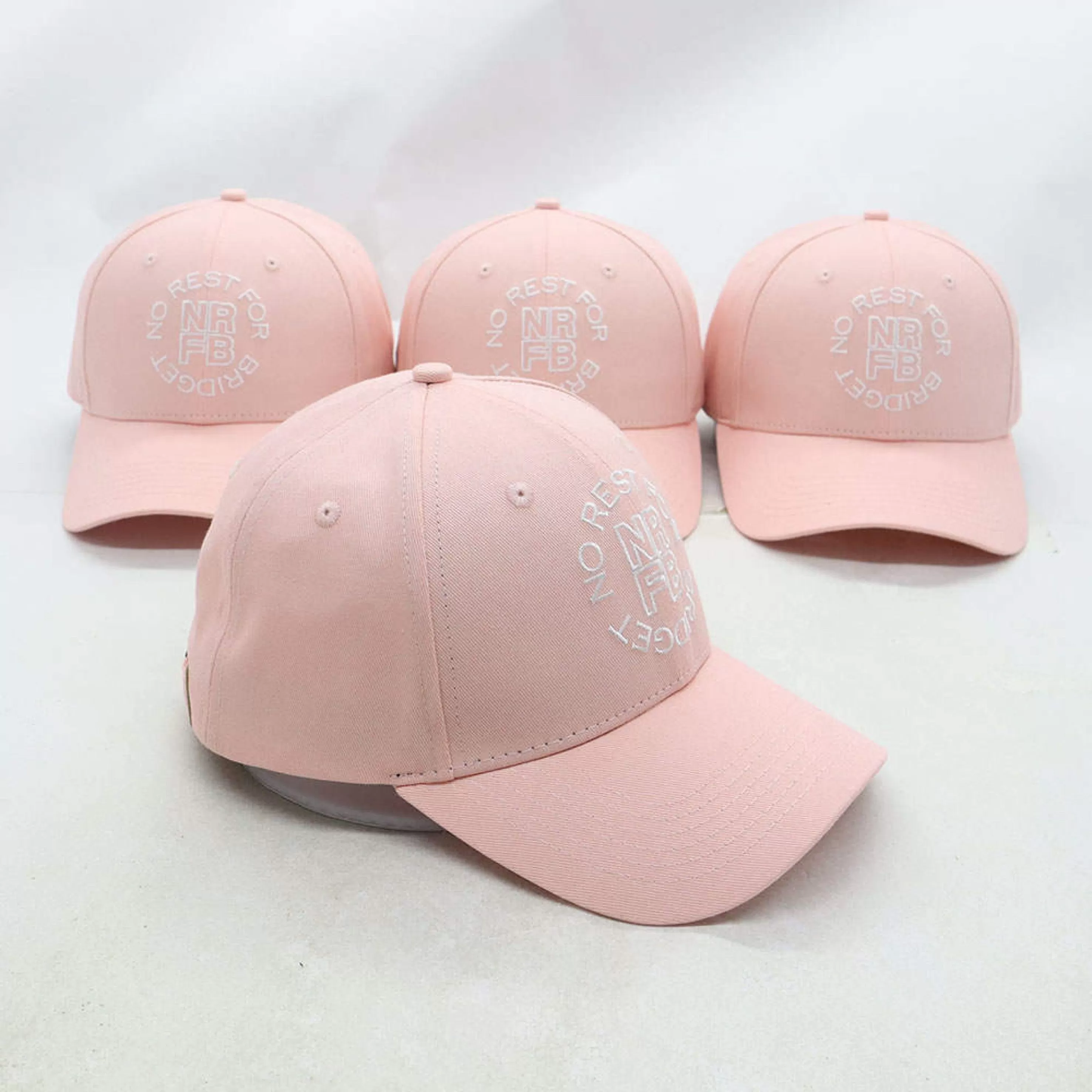 NRFB Limited Edition Baseball Cap in Pink