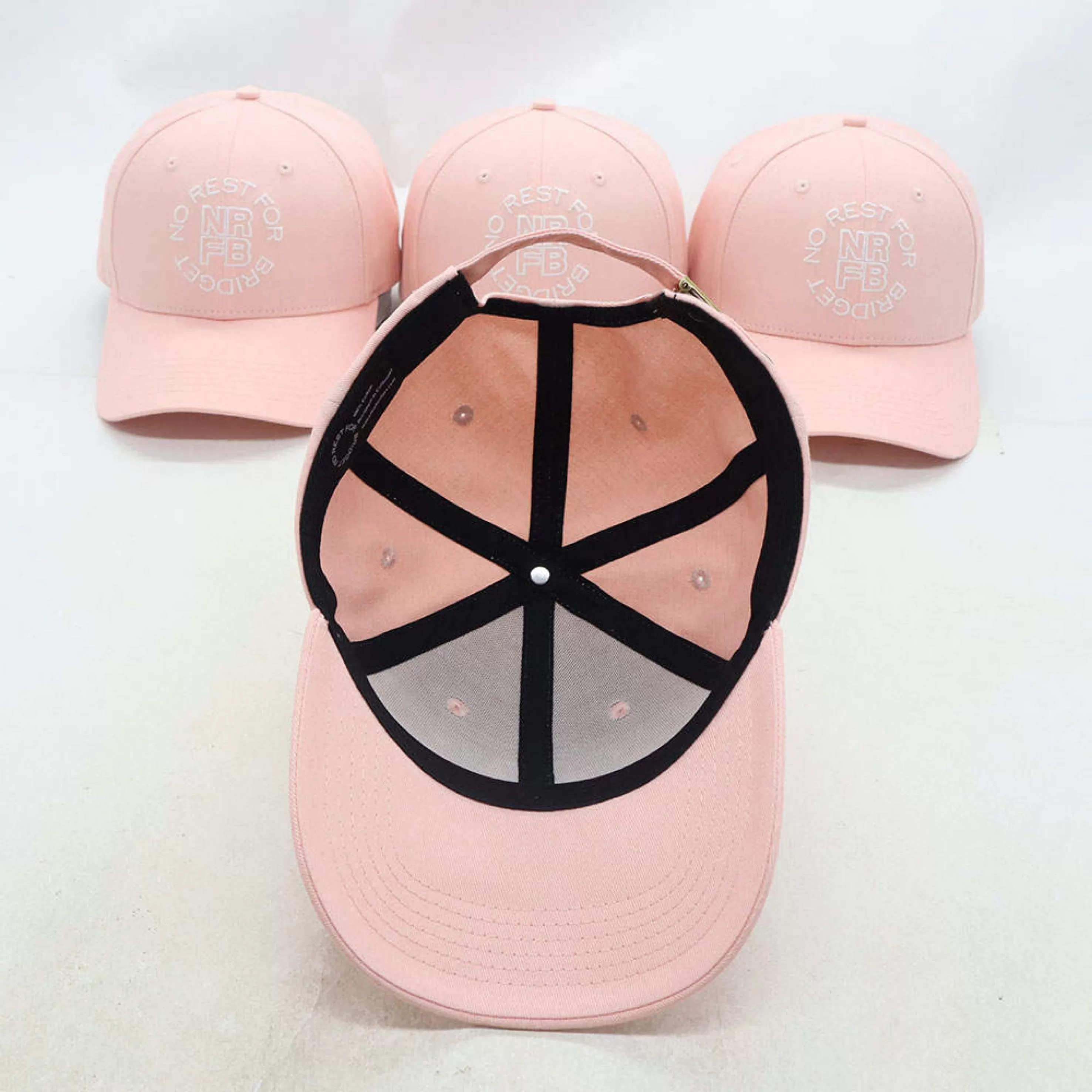 NRFB Limited Edition Baseball Cap in Pink