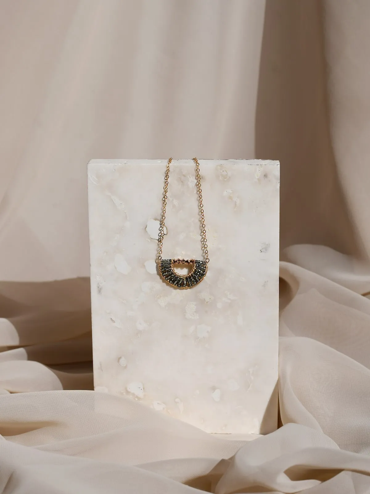 Olakira Half Moon Necklace