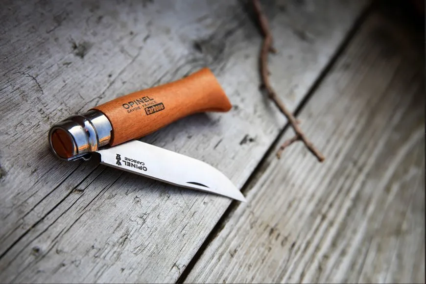 OPINEL - Traditional #08 Carbon Steel 8.5cm Knife