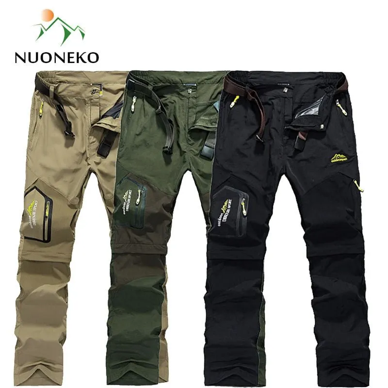 Pantalon de randonnée 2 en 1 avec short amovible pour homme NUONEKO - PN09