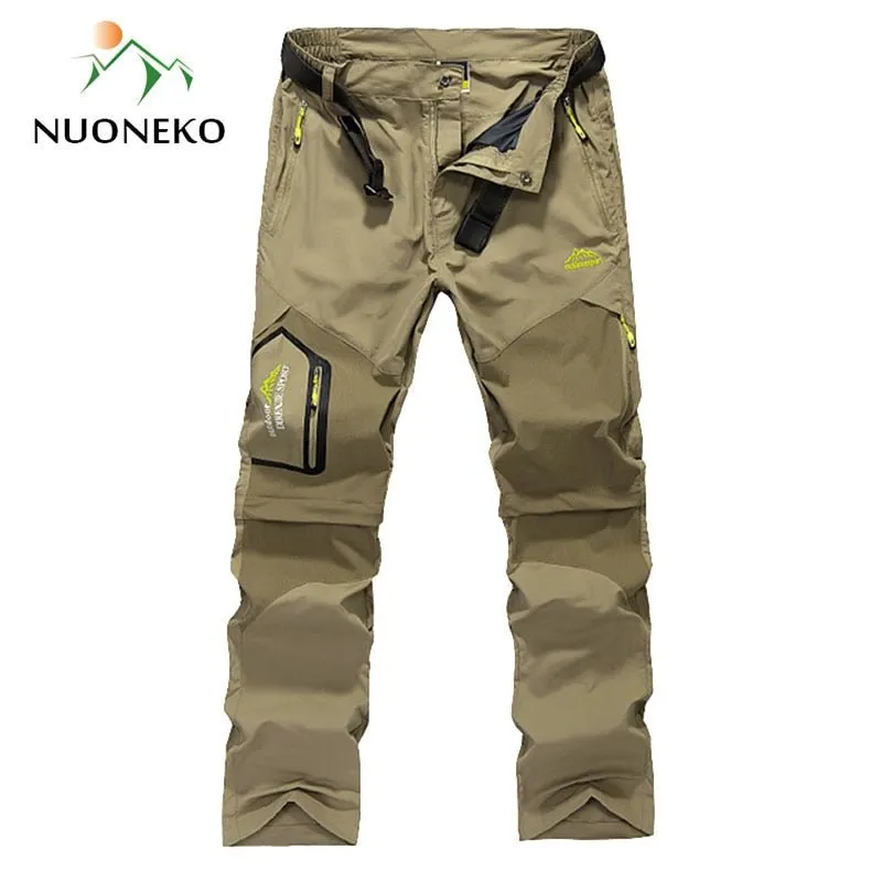 Pantalon de randonnée 2 en 1 avec short amovible pour homme NUONEKO - PN09