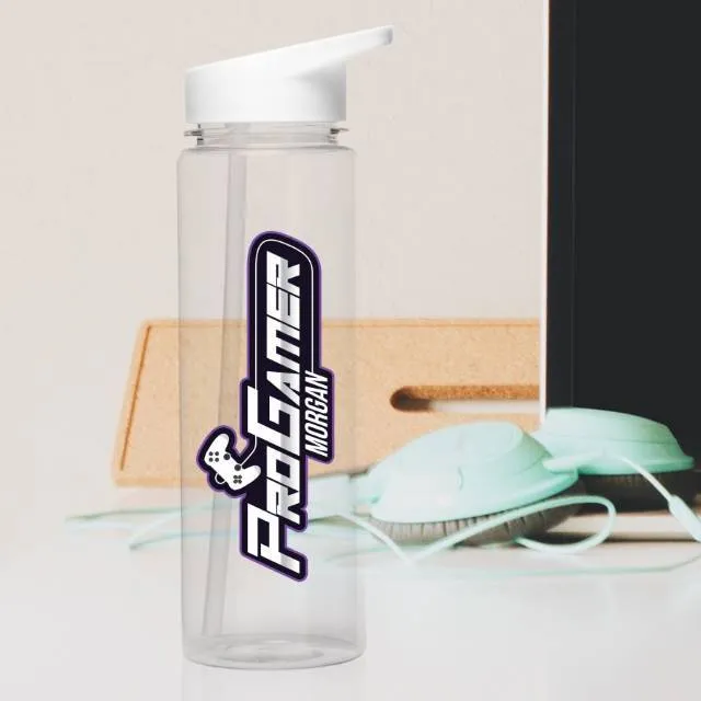 Personalised Pro Gamer Water Bottle