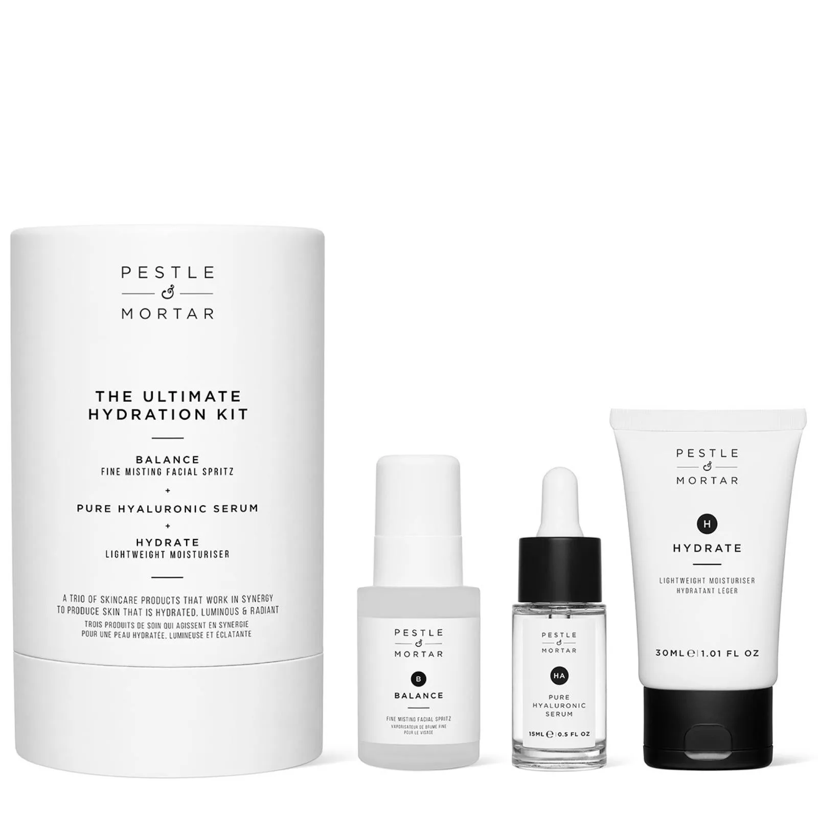 Pestle & Mortar | The Ultimate Hydration Kit 15ml, 30ml x 2