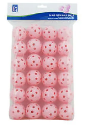 PGA Tour Airflow Practice Balls 24 pack