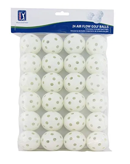 PGA Tour Airflow Practice Balls 24 pack