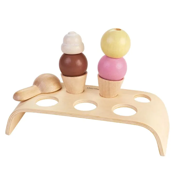 Plan Toys Ice Cream Wooden Set