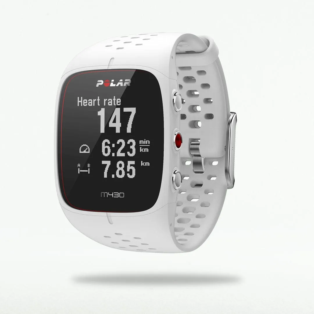 Polar M430 GPS with HR White