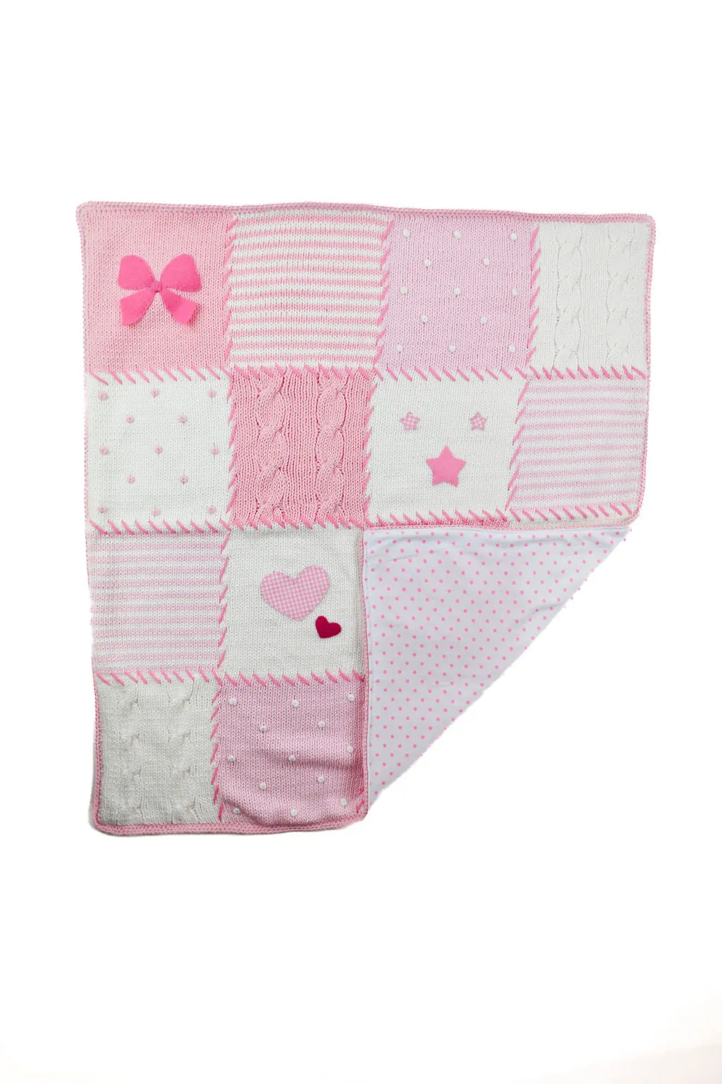 Pretty in Pink Baby Blanket