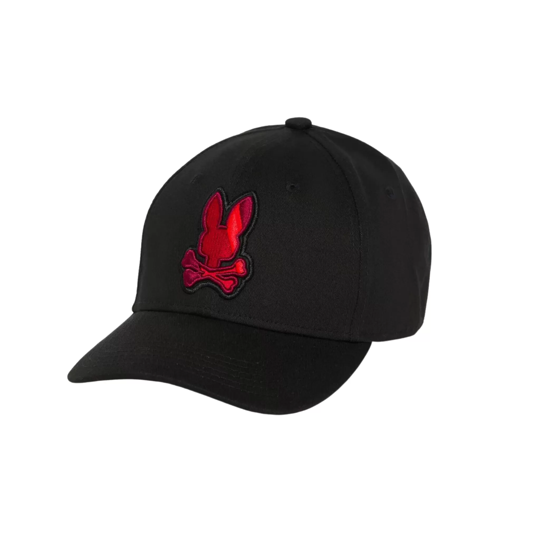 Psycho Bunny Apple Valley Baseball Cap (Black)