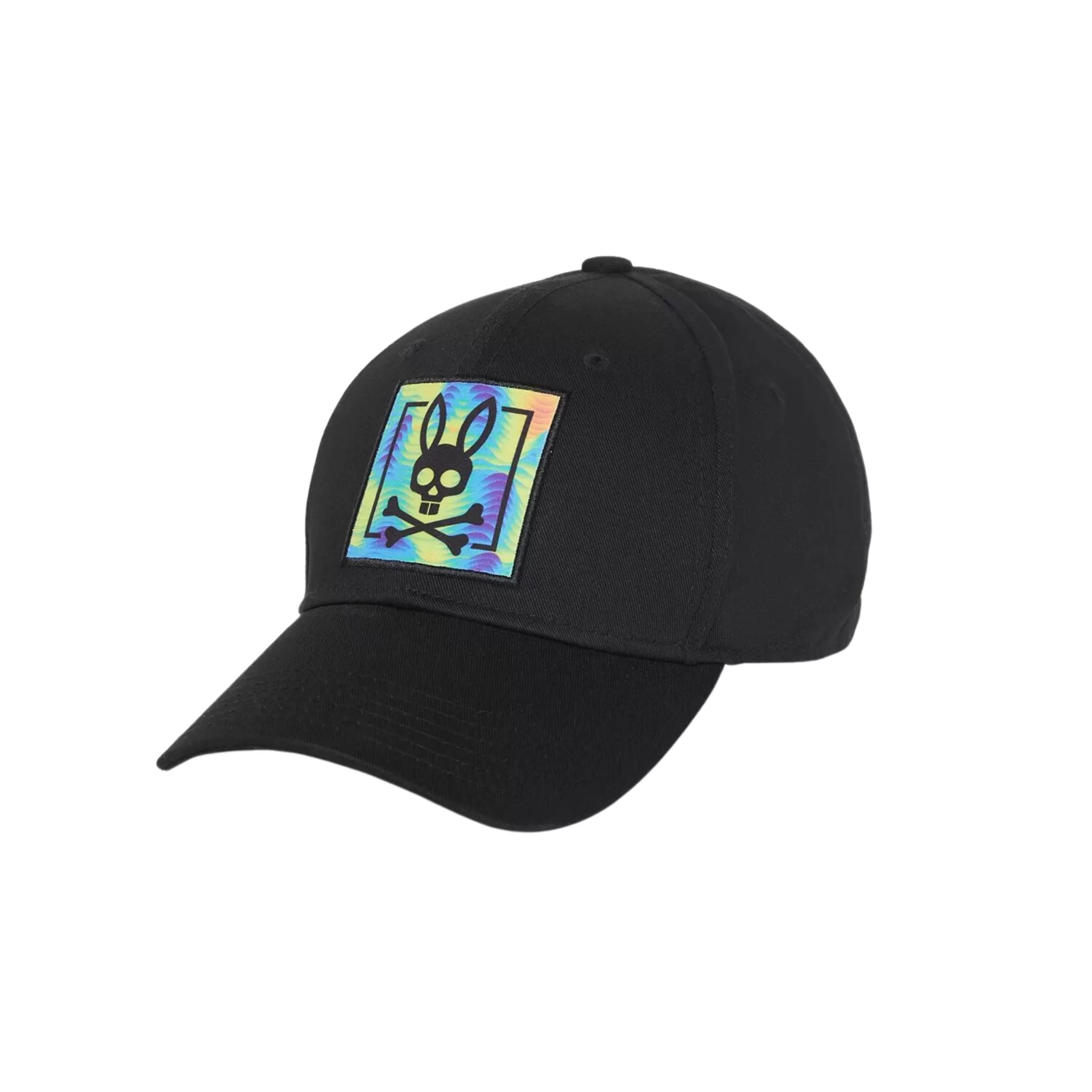 Psycho Bunny Montgomery Baseball Cap (Black)