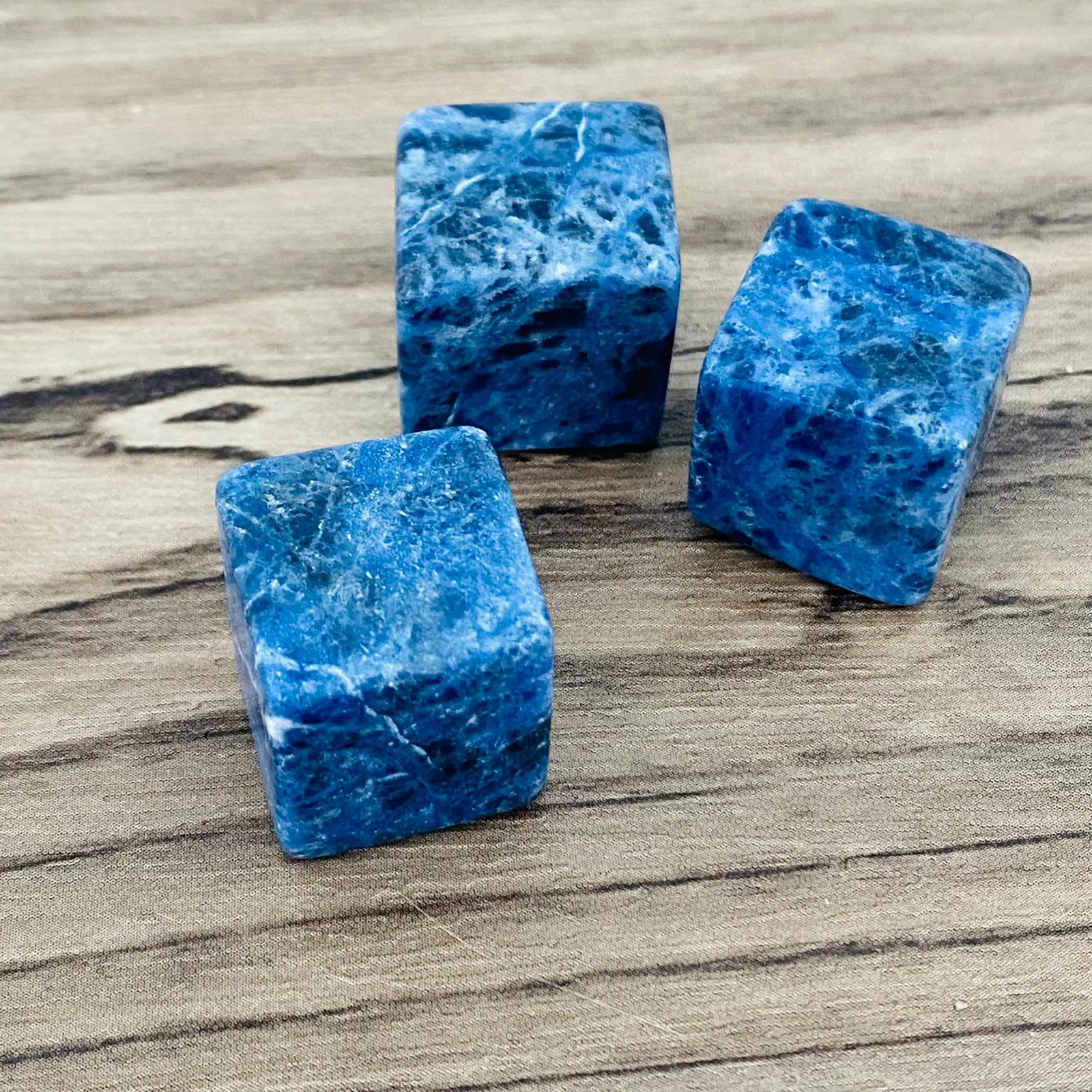 Sodalite Crystal Cube