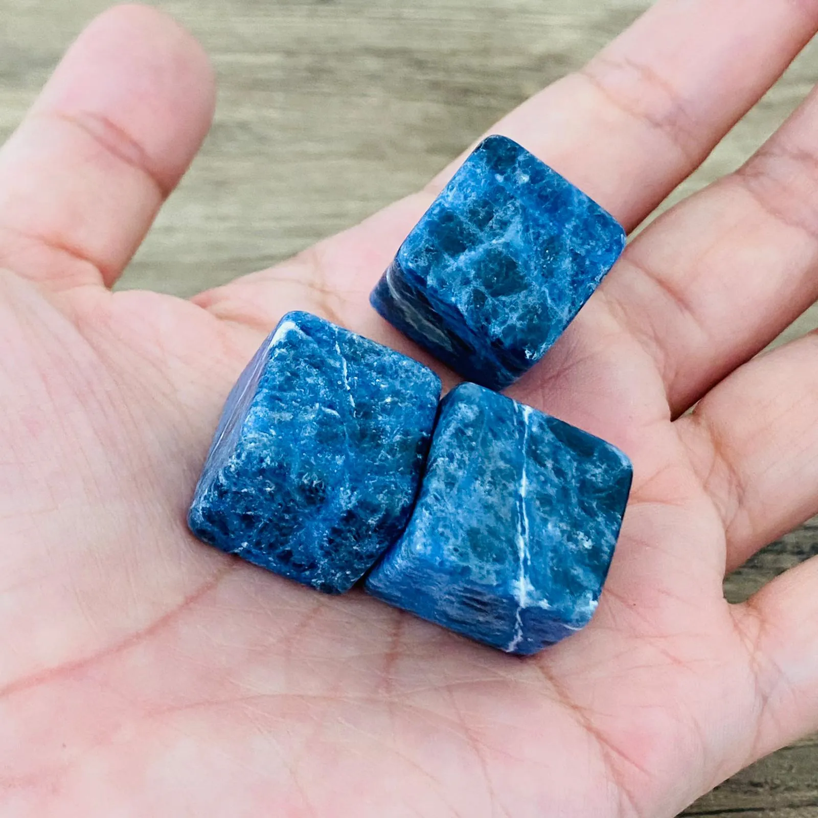 Sodalite Crystal Cube