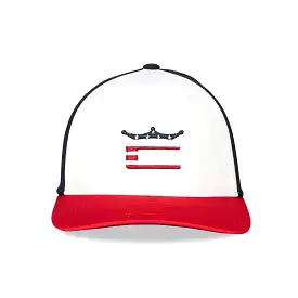 Stars and Stripes Crown C Snapback Cap