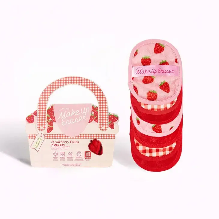 Strawberry Fields 7 - Day MakeUp Eraser Set