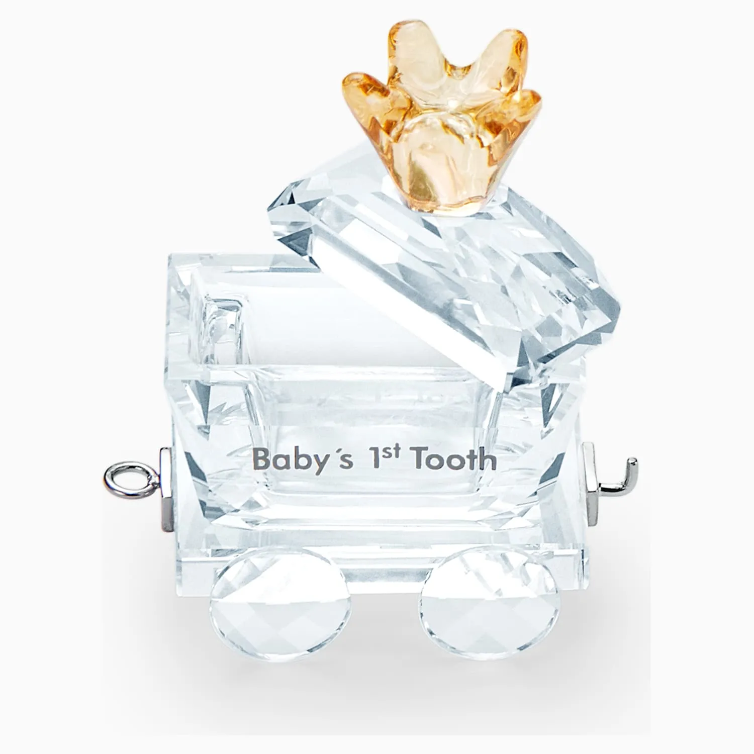 Swarovski Crystal Figurine BABY'S 1ST TOOTH WAGON -5492218