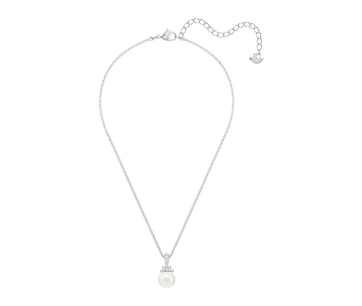 Swarovski Jewelry ORIGINALLY PENDANT, White, Rhodium Plated-5452584