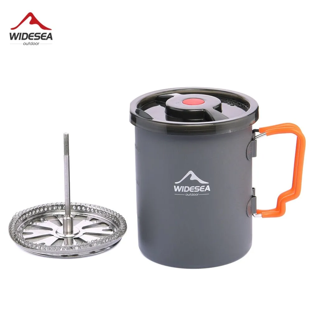 Tasse de camping avec presse franaise Widesea - WSC