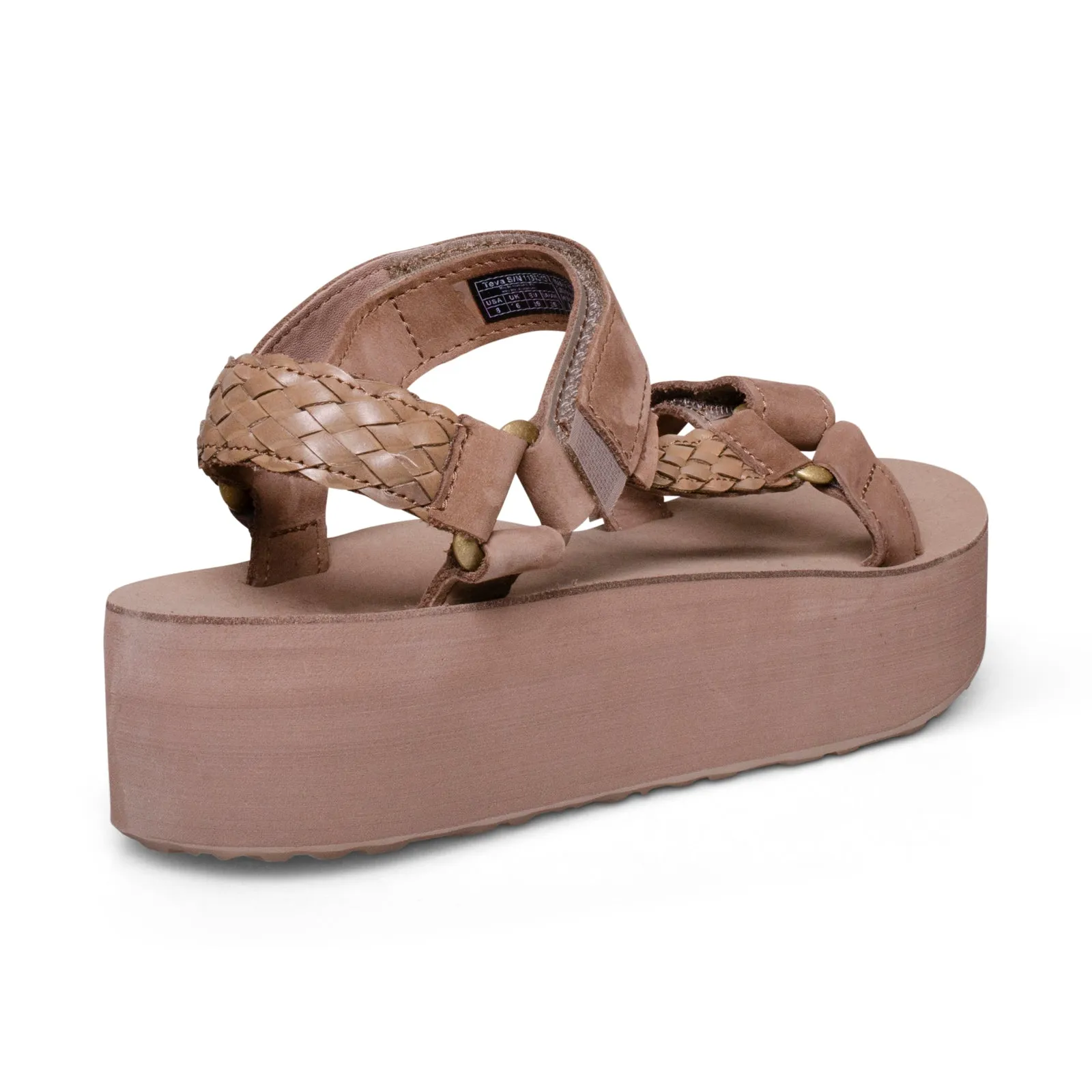 Teva Flatform Universal Interweave Caribou Sandals - Women's