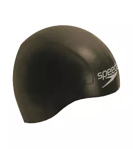 Unisex Adult Aqua V Swim Cap - Black Black