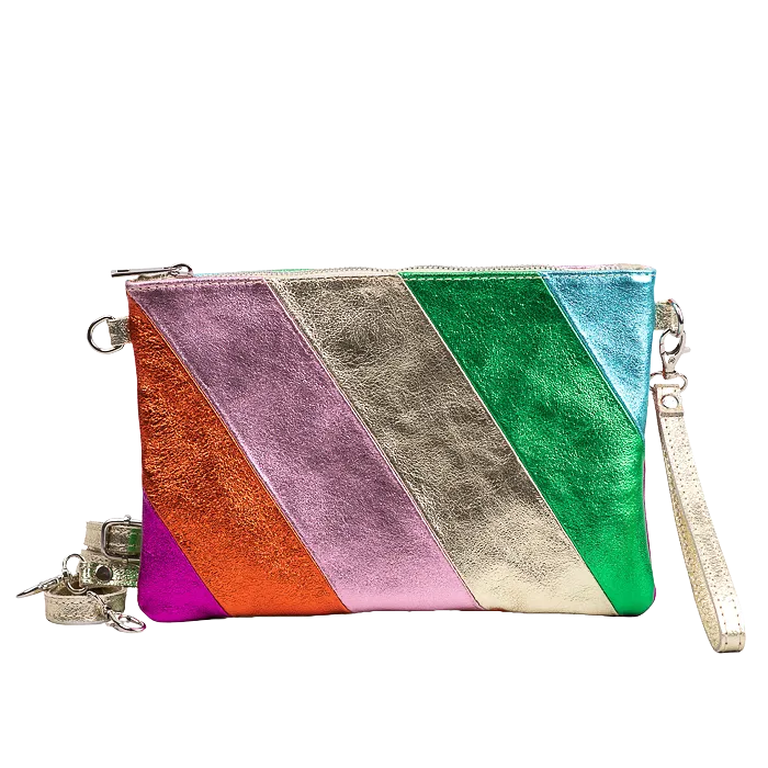 URBAN LUXURY FOILED PARTY CLUTCH